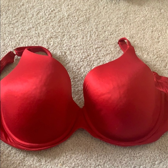cute red bra